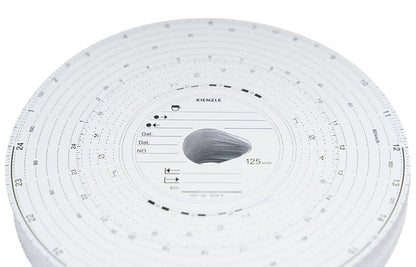 VDO Kienzle Diagramschijven 125 KM/H | 12524EC4K
